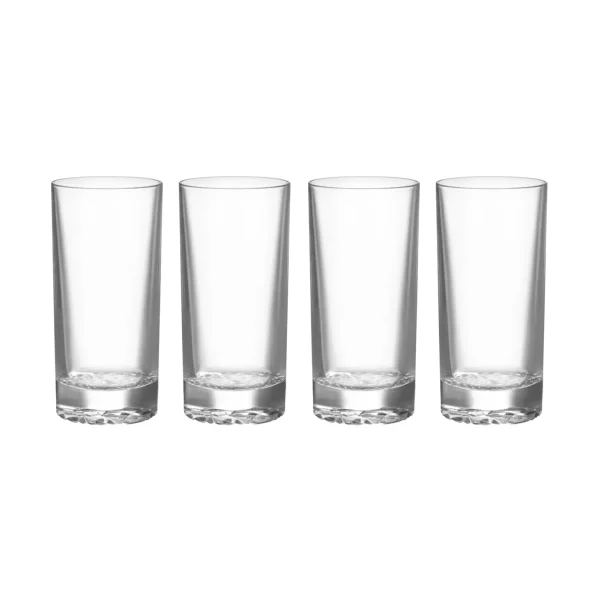 Orrefors Carat highball glass 35 cl 4-pack Clear