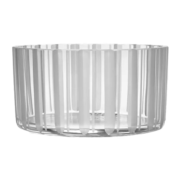 Orrefors Cut in number bowl 160 mm Striped