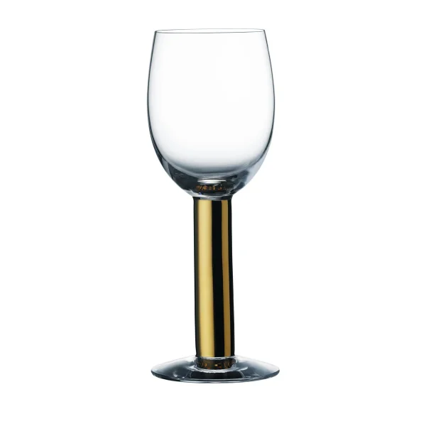 Orrefors Nobel wine glass 20 cl Clear / Gold