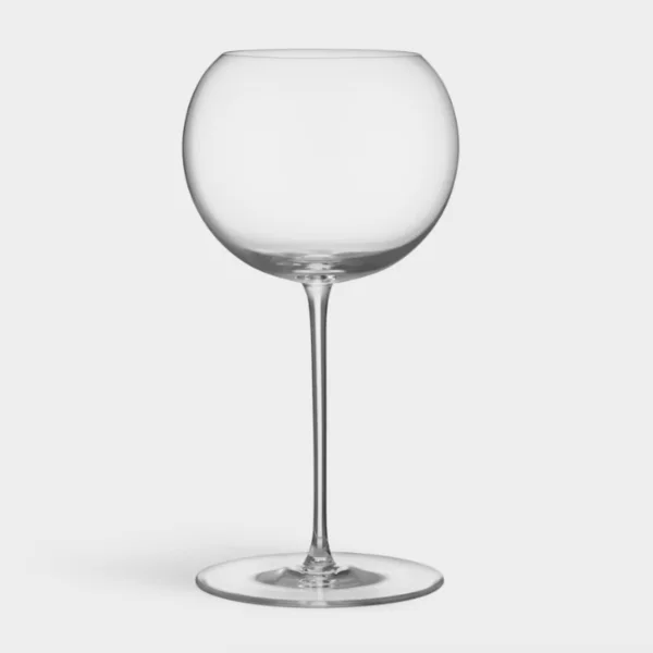 Orrefors of Sweden | Geometry White Wine Glass - 2-Pack