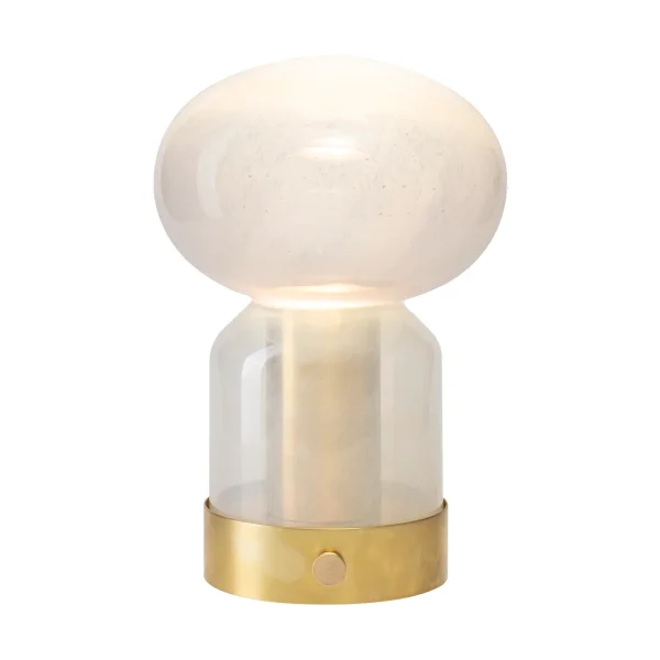 Örsjö Belysning Essence Misty portable table lamp Brass-glass