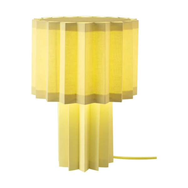 Örsjö Belysning Plissé table lamp textile Yellow