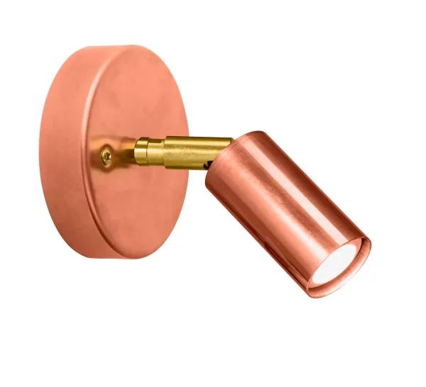 Örsjö Belysning Starlight 1 ceiling/wall lamp fixed mount Raw copper