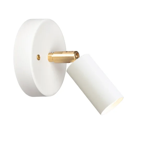 Örsjö Belysning Starlight 1 ceiling/wall lamp fixed mount White textured lacquer RAL 9016