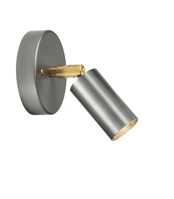 Örsjö Belysning Starlight 1 ceiling/wall lamp with junction box Raw steel