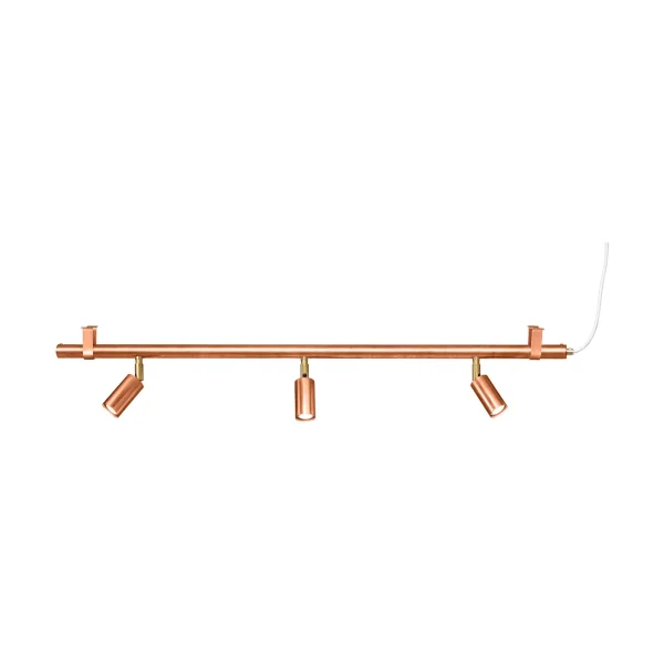Örsjö Belysning Starlight 3 wall and ceiling lamp Raw copper