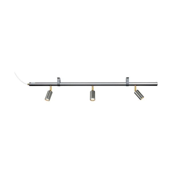 Örsjö Belysning Starlight 3 wall and ceiling lamp Raw steel