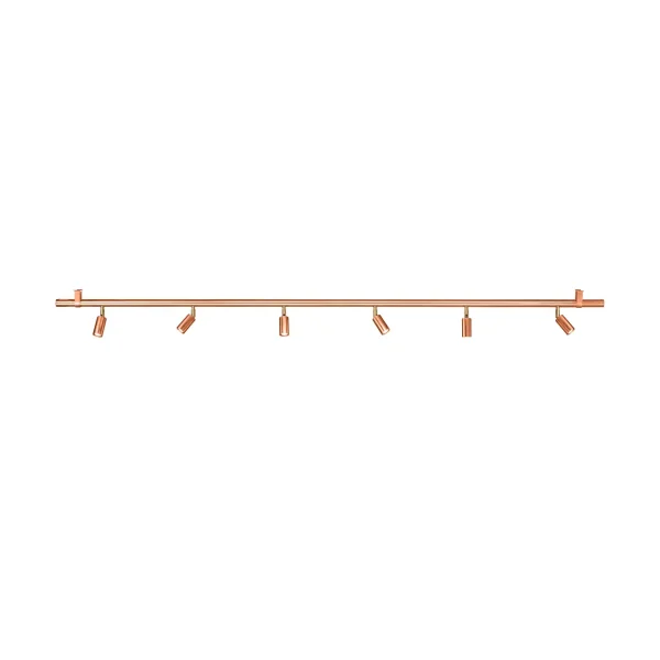 Örsjö Belysning Starlight 6 wall and ceiling lamp Raw copper