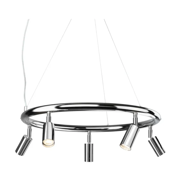 Örsjö Belysning Starlight round wall and ceiling light Ø60 cm Nickel-plated brass