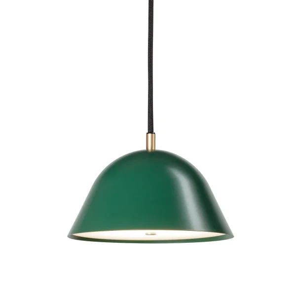Örsjö Belysning Streck pendant small 11x21 cm Pine green RAL 6028