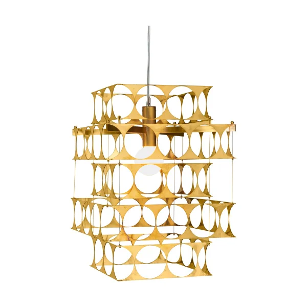 Örsjö Belysning Terrace ceiling lamp 60 cm Raw Brass