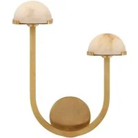 Pedra Right Brass, Light, Right, Antique-Burnished Brass - Andrew Martin
