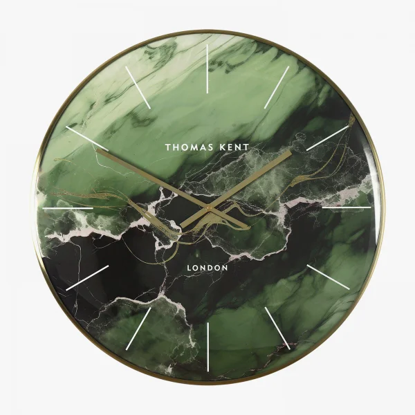 Phoenix Wall Clock in Emerald