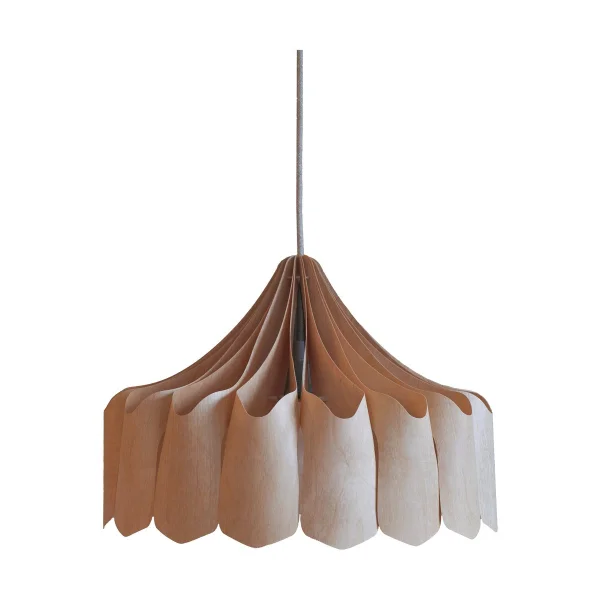 Pilke Pioni pendant lamp S Ø38 cm Birch