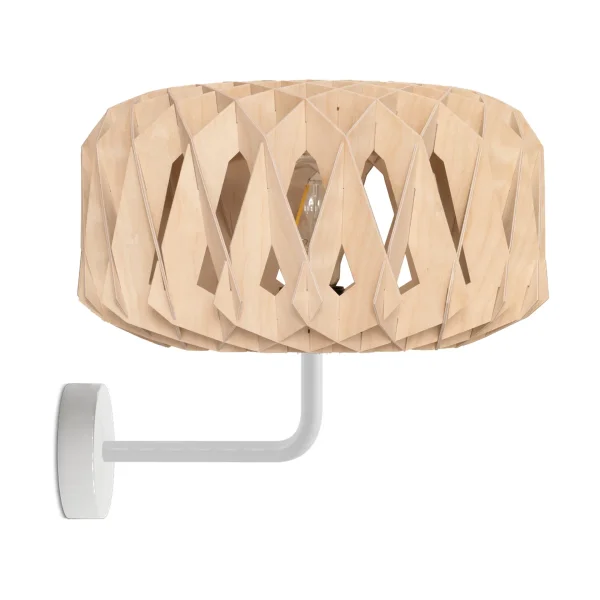 Pilke Signature 25 wall lamp Birch, Ø28x15.5 cm