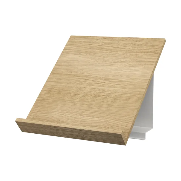Pira Pira G2 magazine shelf White oak-white