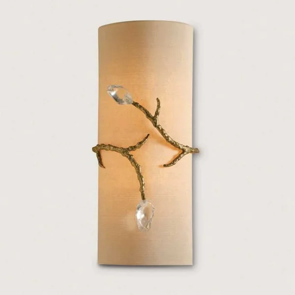 Porta Romana | Blossom Wall Light | White Gold