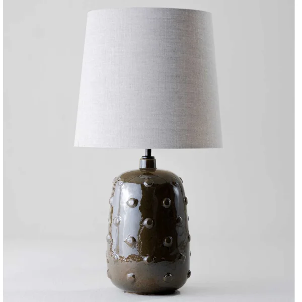 Porta Romana | Button Lamp Small | Walnut