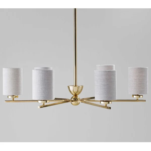 Porta Romana | Clare Chandelier | Brass