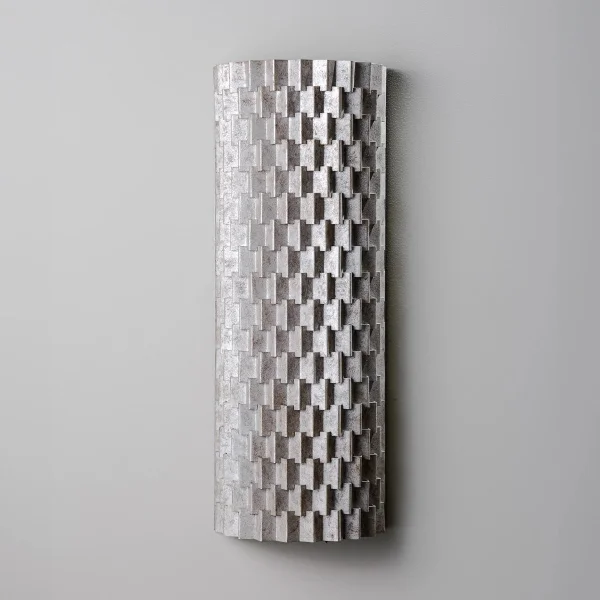 Porta Romana | Escher Wall Light Large | Decayed Silver