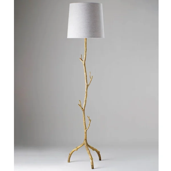 Porta Romana | Forest Floor Lamp | Burnished Gold