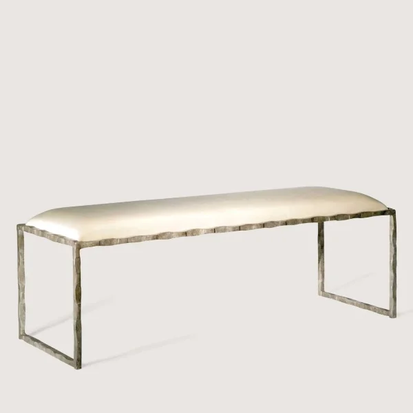 Porta Romana | Giacometti Bench | Burnt Silver