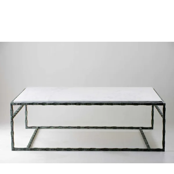 Porta Romana | Giacometti Coffee Table Rectangular | Verdigris