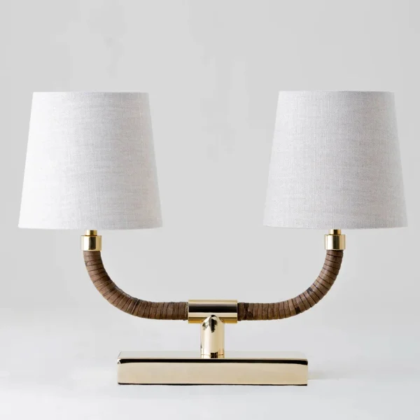 Porta Romana | Holden Double Light Desk Lamp