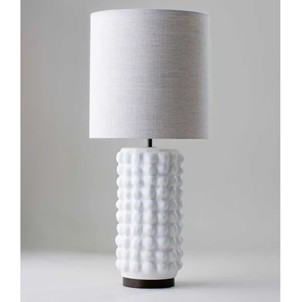 Porta Romana | Husk Lamp Small | Plaster White