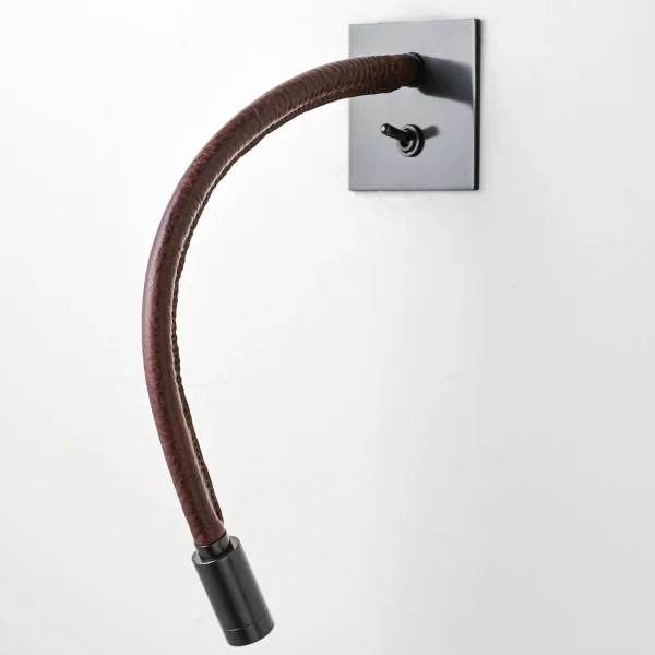 Porta Romana | Huxley Jordan Wall Light Large | Bronze with Chocolate