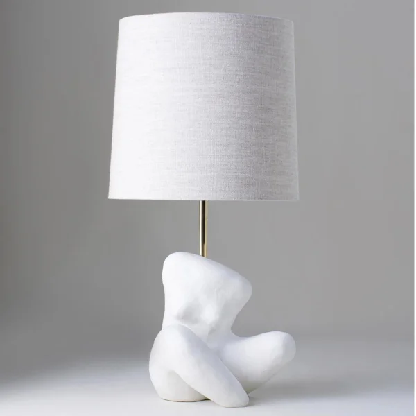 Porta Romana I Agnes Table Lamp | Plaster White