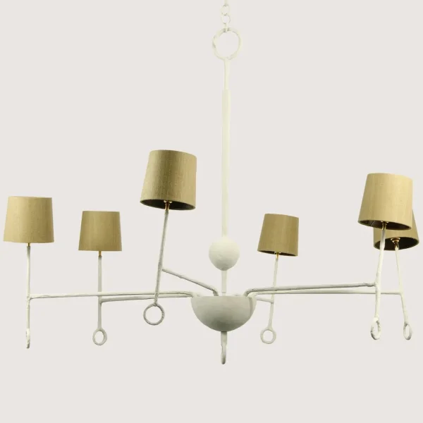 Porta Romana I Crawford Chandelier | Pistachio