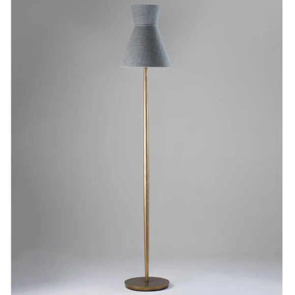 Porta Romana I Daphne Floor Lamp | French Brass
