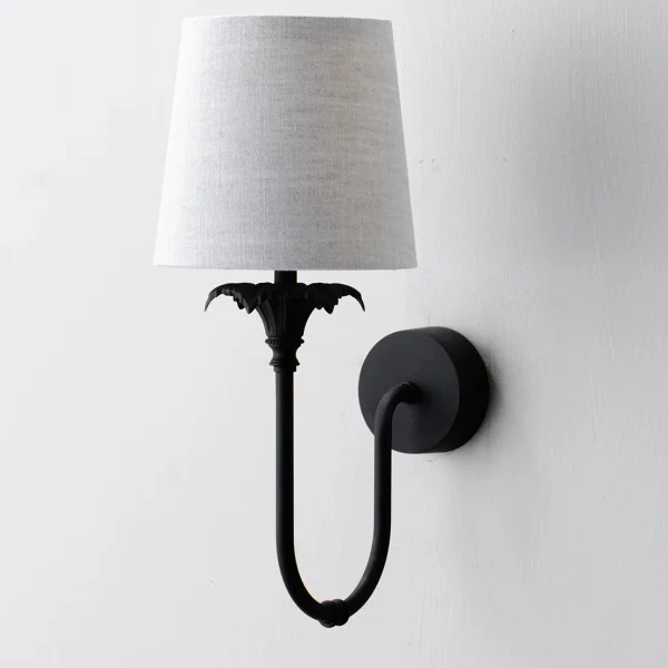 Porta Romana I Edith Wall Light I Black