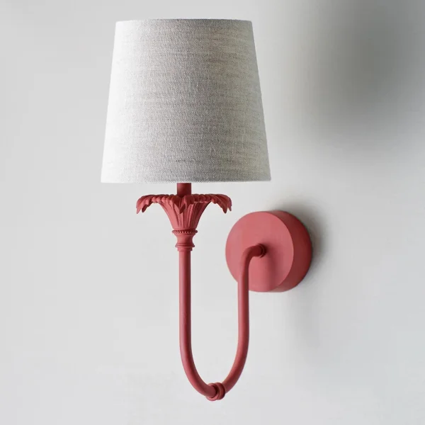 Porta Romana I Edith Wall Light I Indian Red