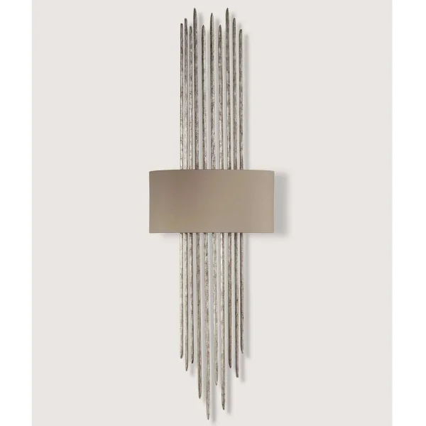 Porta Romana I Flynn Caged Wall Light | Decayed Silver