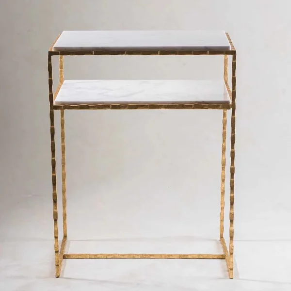 Porta Romana I Giacometti Lamp Table | Gold