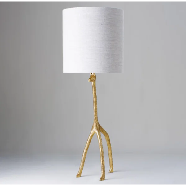 Porta Romana I Giraffe Lamp | Decayed Gold