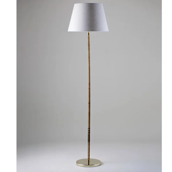 Porta Romana I Holden Floor Lamp | Brass