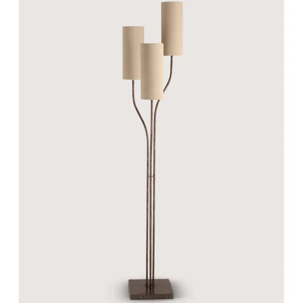 Porta Romana I Hydra Floor Lamp | Burnt Silver