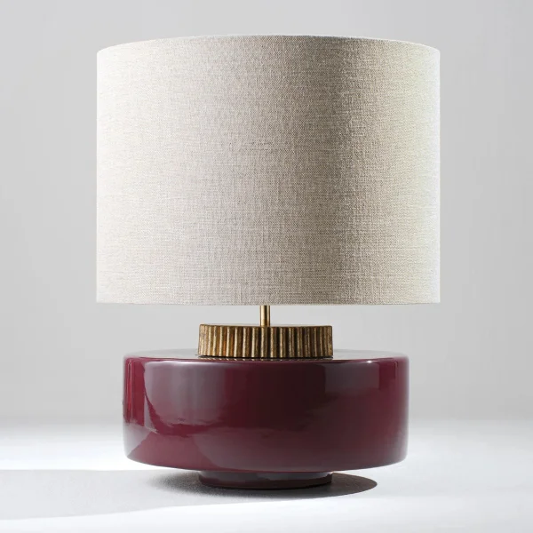 Porta Romana I Marlowe Lamp | Cranberry