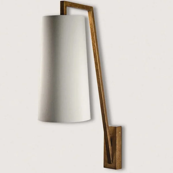 Porta Romana I Monty Senior Wall Light | French Brass