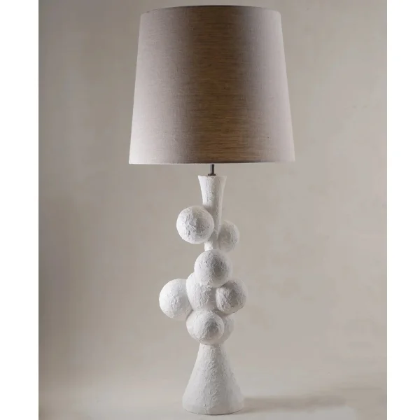 Porta Romana I Moons Lamp I Plaster White