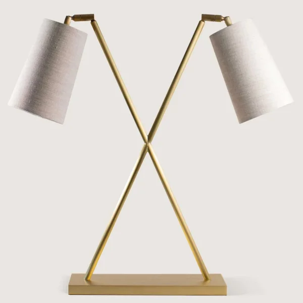 Porta Romana I Motu Table Lamp | Brass