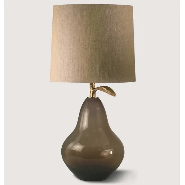 Porta Romana I Pear Lamp | Assam with Decayed Gold
