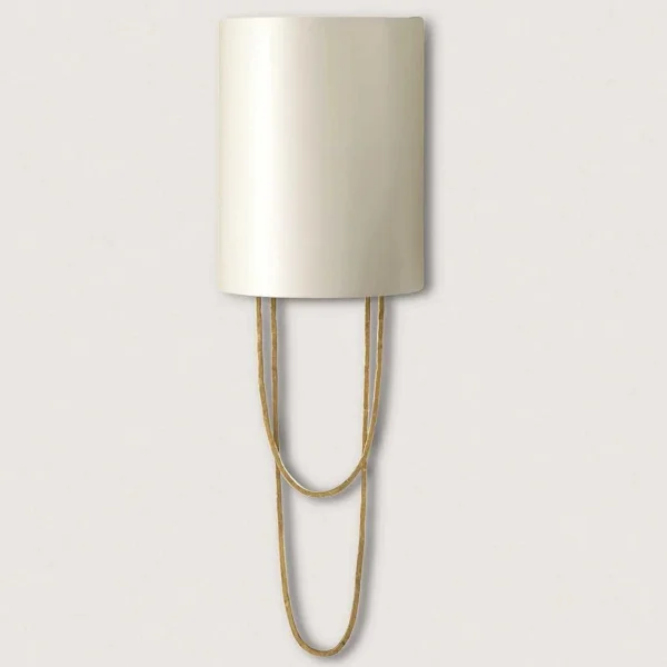 Porta Romana I Pendolino Wall Light Small | French Brass