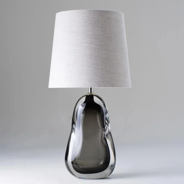 Porta Romana I Perfume Bottle Lamp | Charcoal