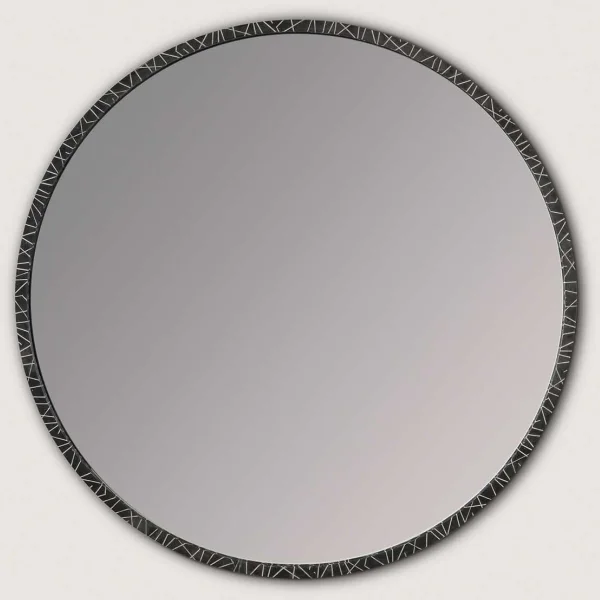 Porta Romana I Runes Mirror | Slate