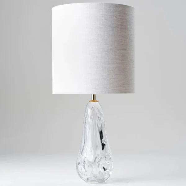 Porta Romana I Small Avocado Lamp | Clear