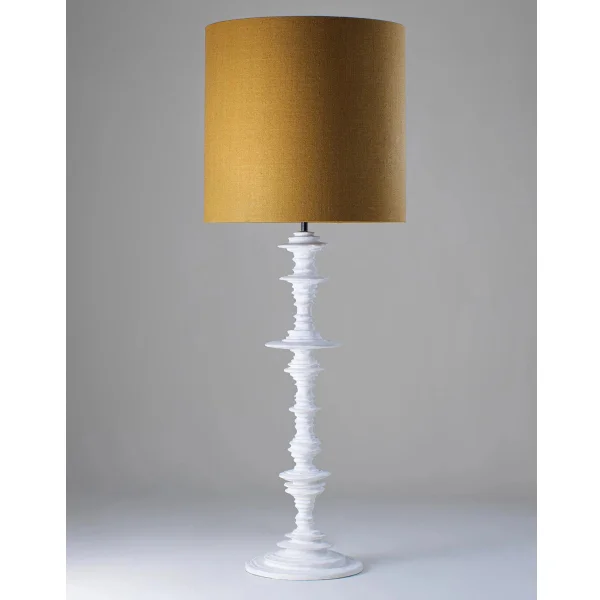 Porta Romana I Spin Lamp Large I Plaster White